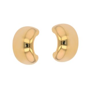 Yellow Gold Earrings, 3.07 g
