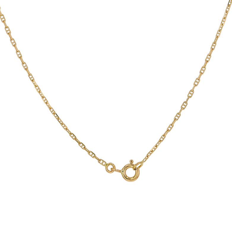 Yellow Gold Nautical Link...