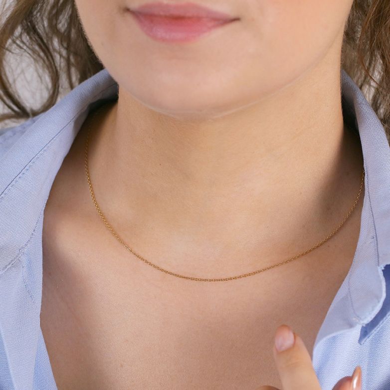 Yellow Gold Forçat Chain,...
