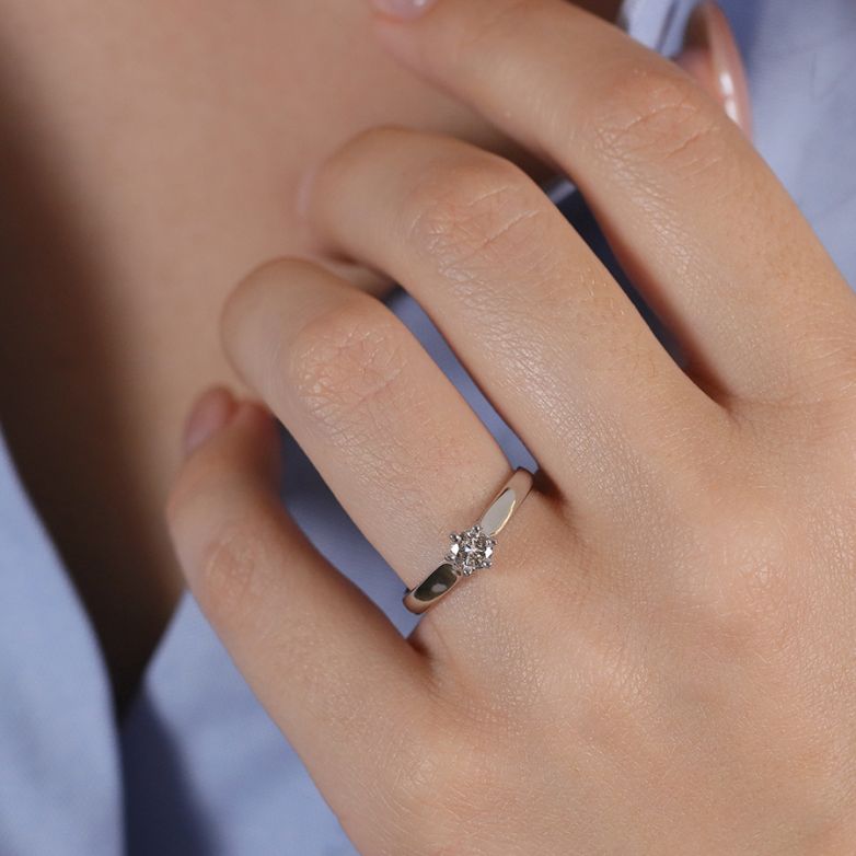 0.31-carat diamond...