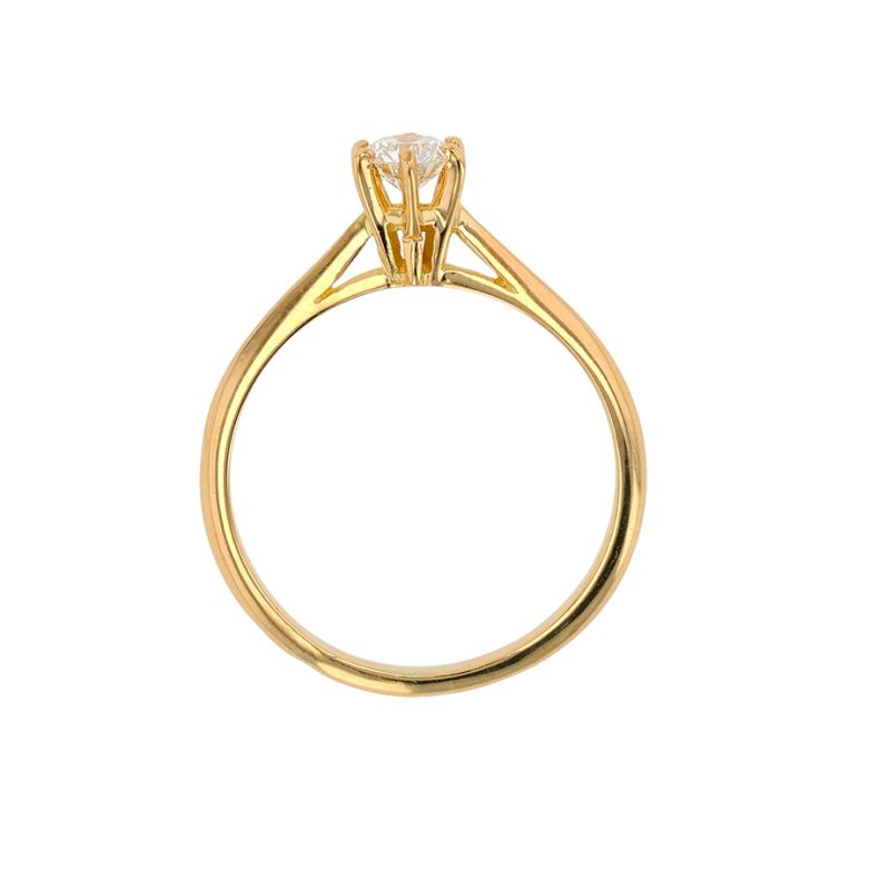 0.30-carat diamond...