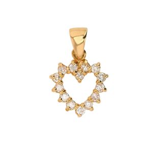 0.28-carat diamond pendant,...