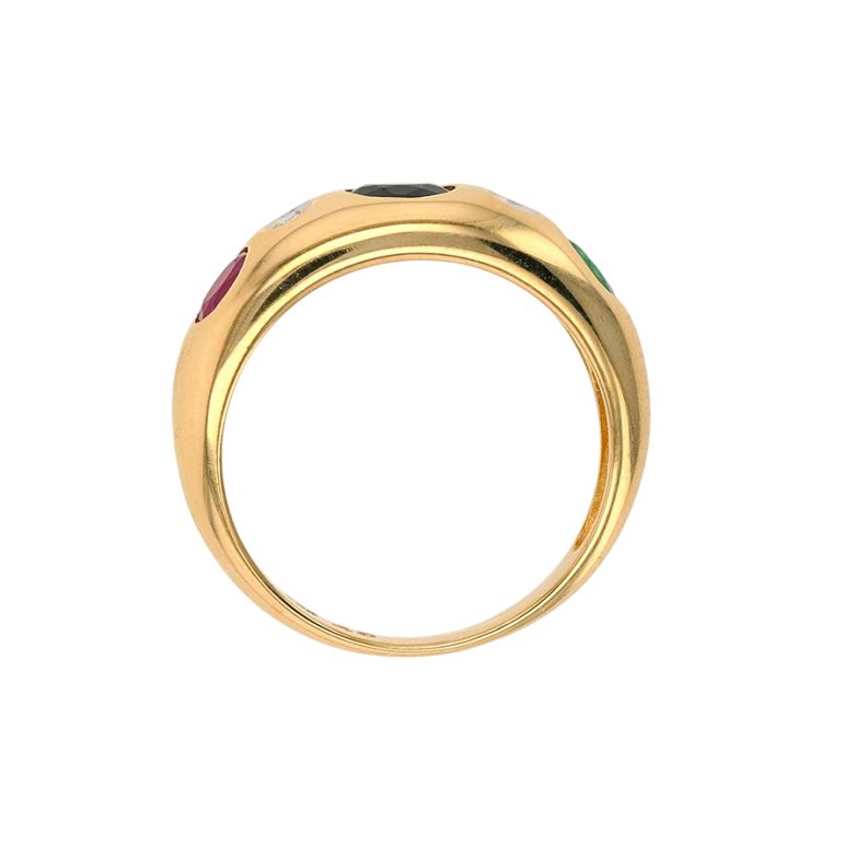 0.02-carat diamond ring...