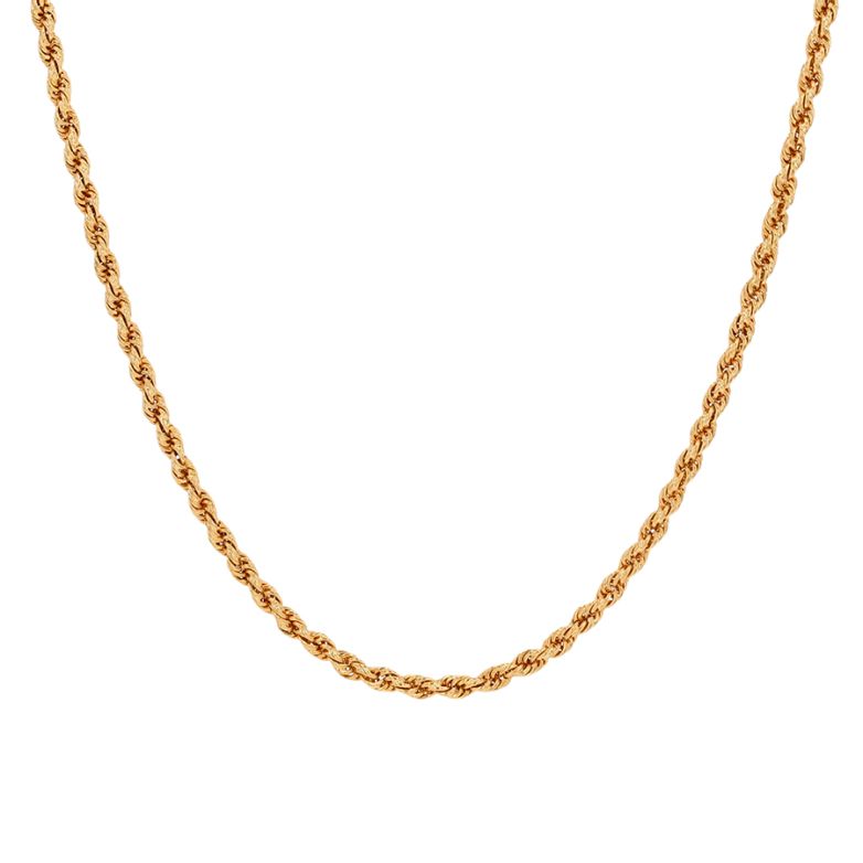14.91g Yellow Gold Rope Chain