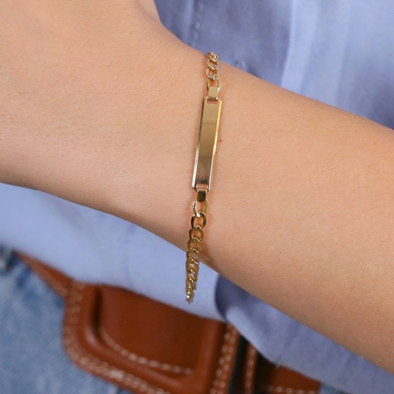 3.64g Yellow Gold Cuff...