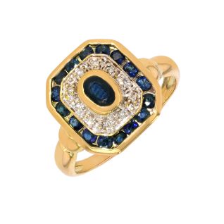 Vintage ring with 0.59...