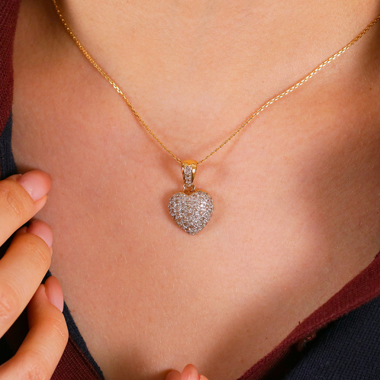 1.18-carat Diamond Heart...