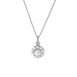 Vintage diamond necklace,...