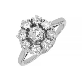 0.52-carat antique diamond...