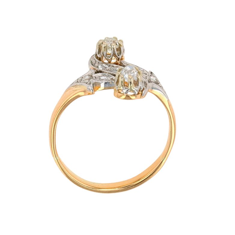 Vintage diamond ring, 0.24...