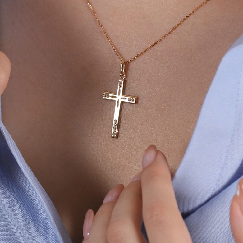 Yellow Gold Cross, 2.30g