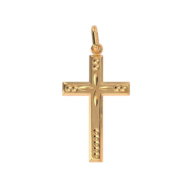 Yellow Gold Cross, 2.30g