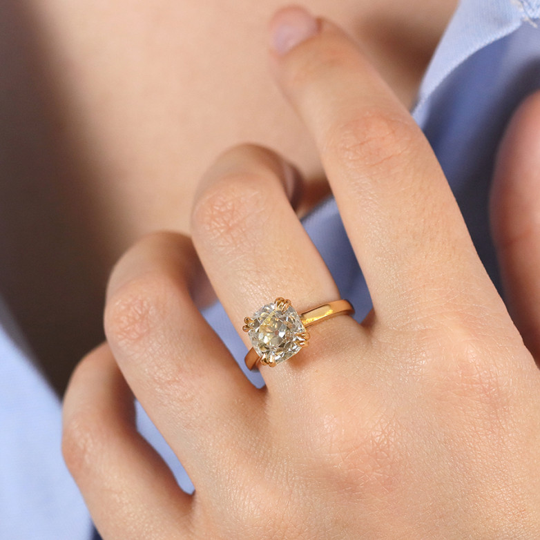 4.03-carat diamond...