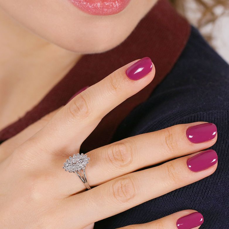 Vintage diamond ring, 0.20...