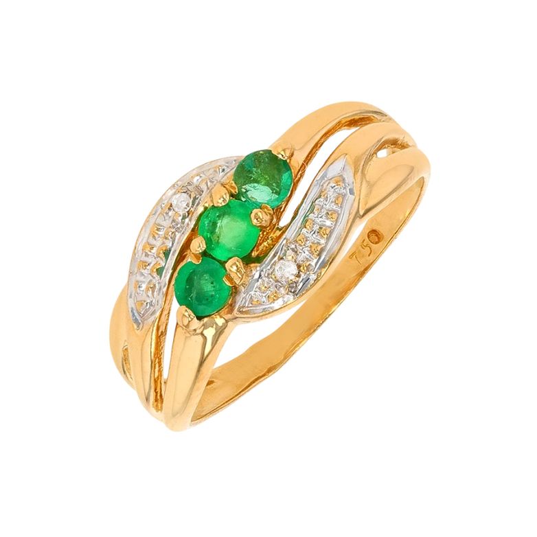Ring with 0.16-carat...