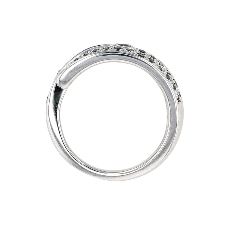Black & White Diamond Ring...