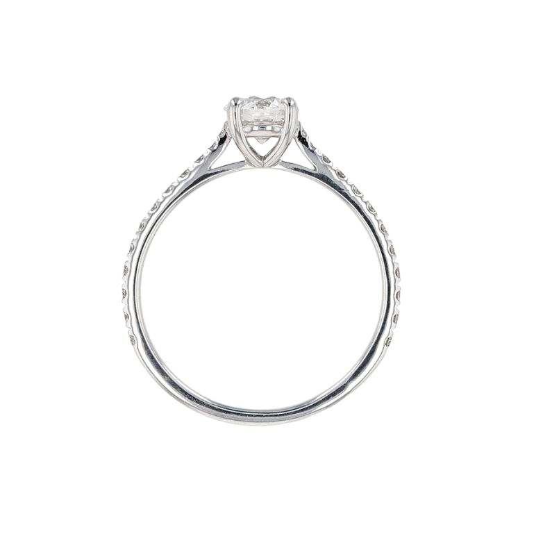 0.94-carat diamond...