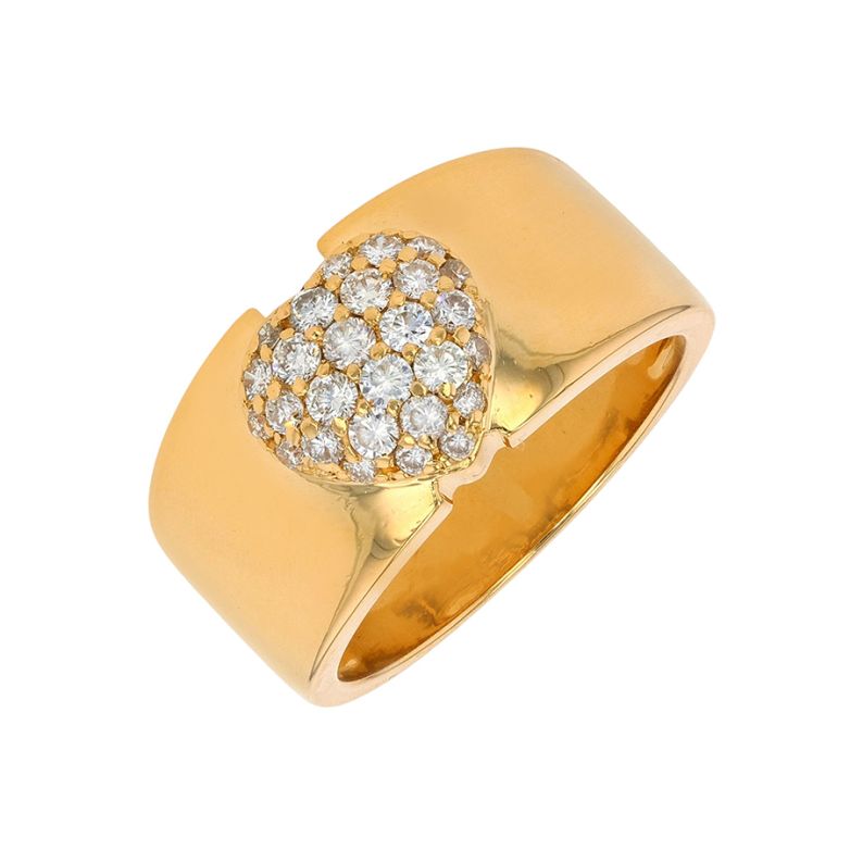 Vintage diamond ring, 0.74...