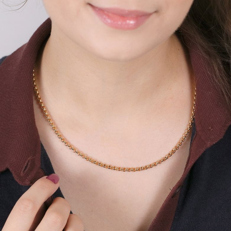 Yellow Gold Jaseron Link...