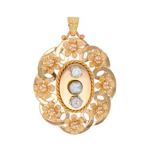 Vintage diamond pendant...