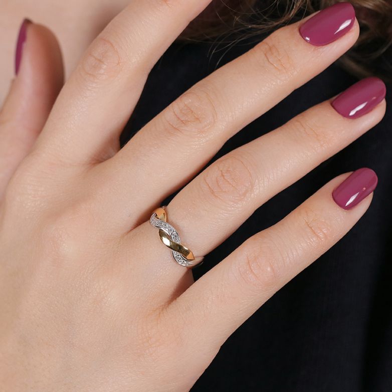 0.12-carat Diamond Ring,...