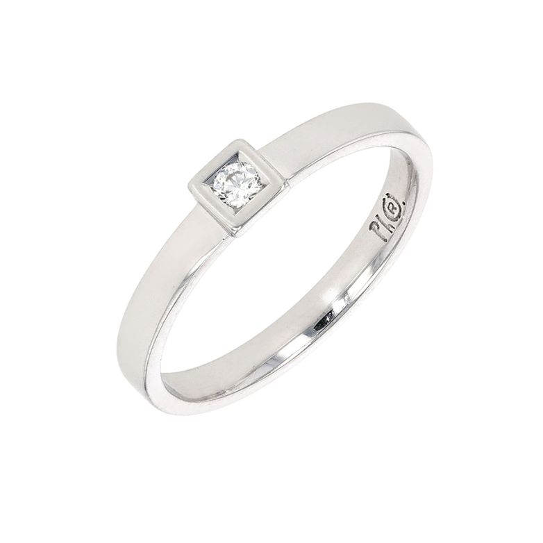 0.07-carat diamond...