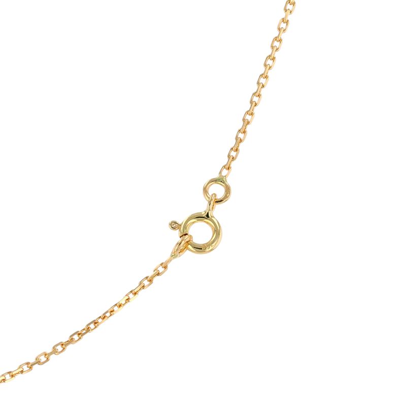 2.80g yellow gold chain...