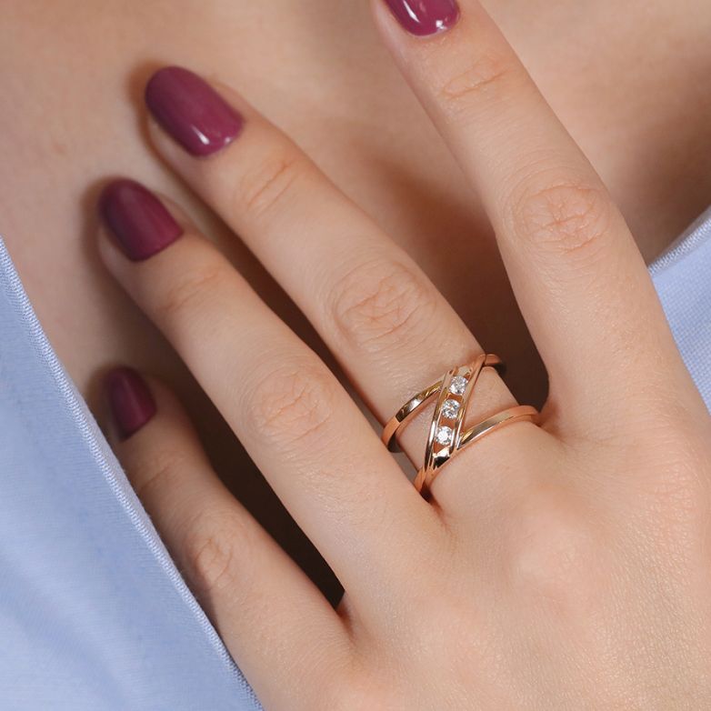 0.18-carat Diamond Ring,...