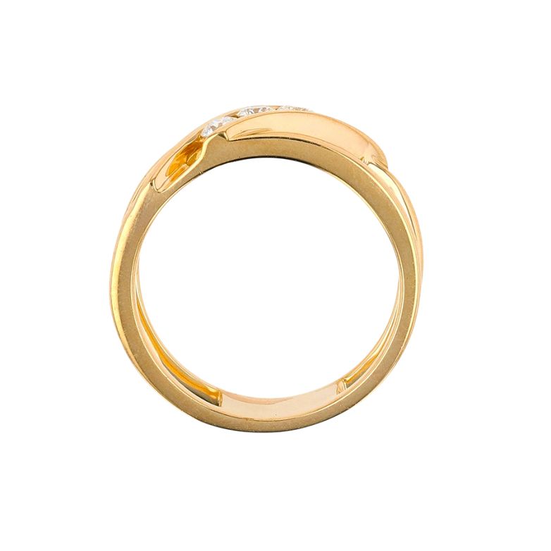 0.18-carat diamond ring,...