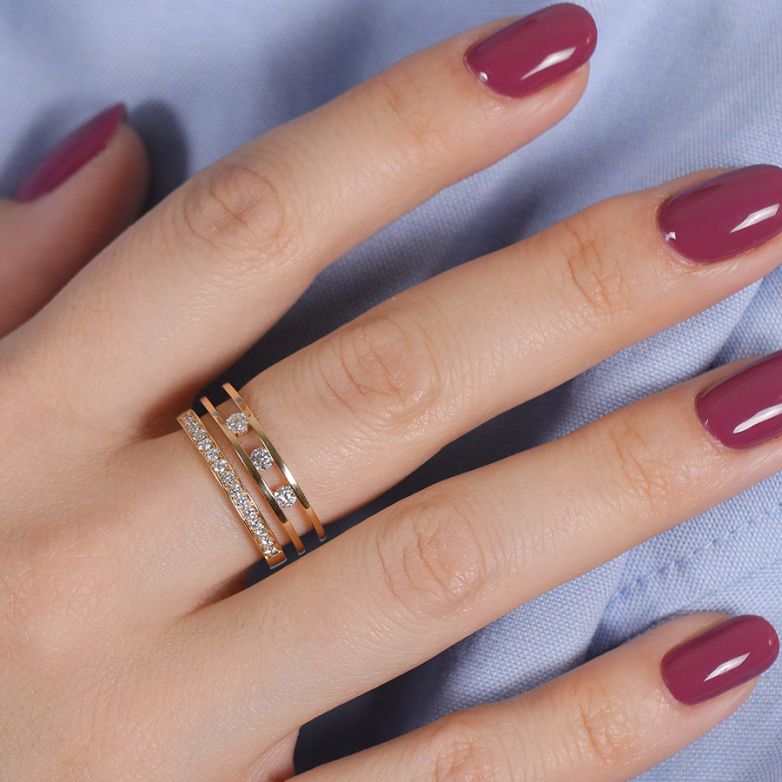 0.40-carat diamond ring,...