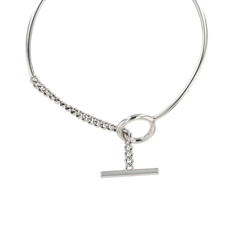 HERMÈS Croisette Silver...