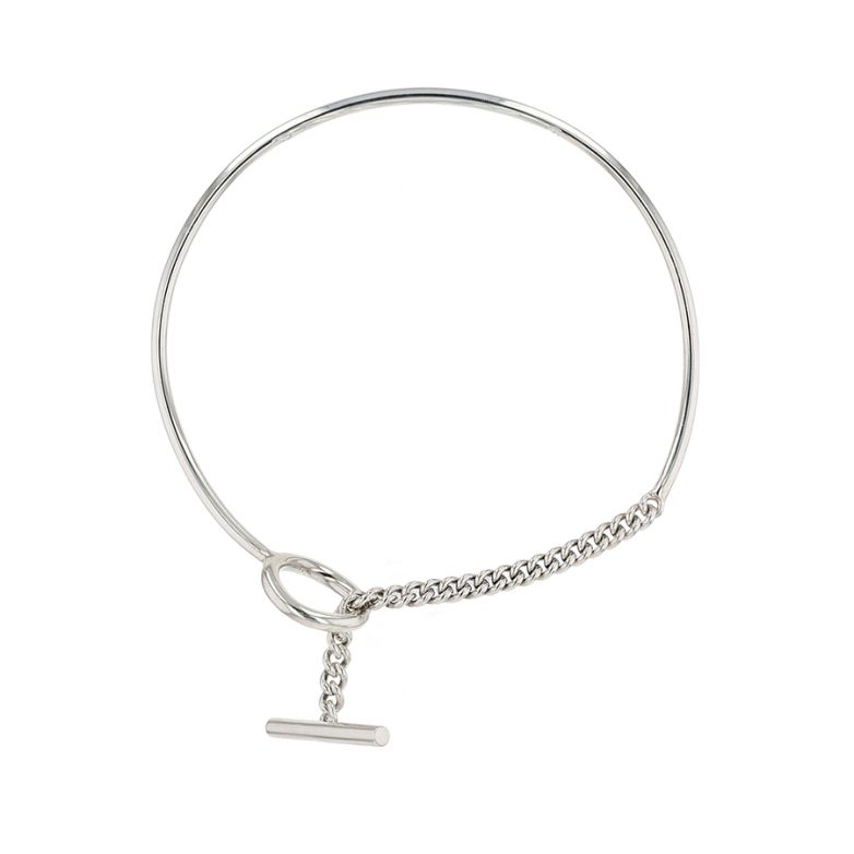HERMÈS Croisette Silver...