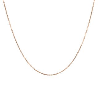 2g rose gold chain, forçat...