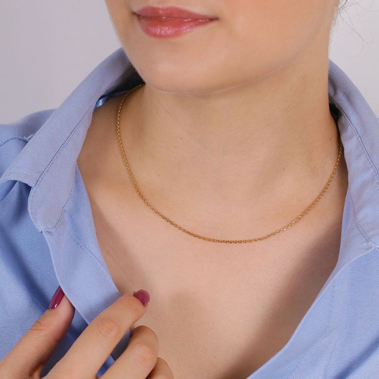Yellow gold chain, 4.05 g