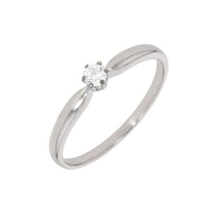 0.10-carat diamond...