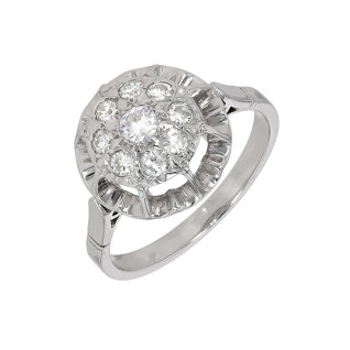 Vintage Diamond Ring, 0.46...