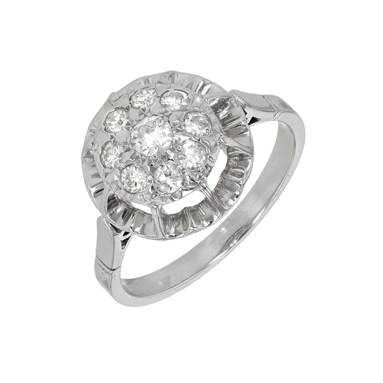 Vintage Diamond Ring, 0.46...