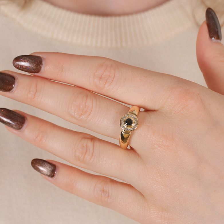 0.16-carat sapphire and...