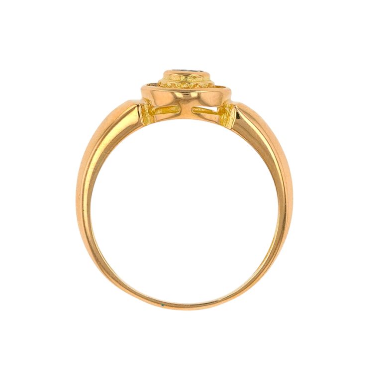 0.16-carat sapphire and...