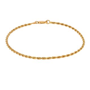 Yellow Gold Rope-Link...