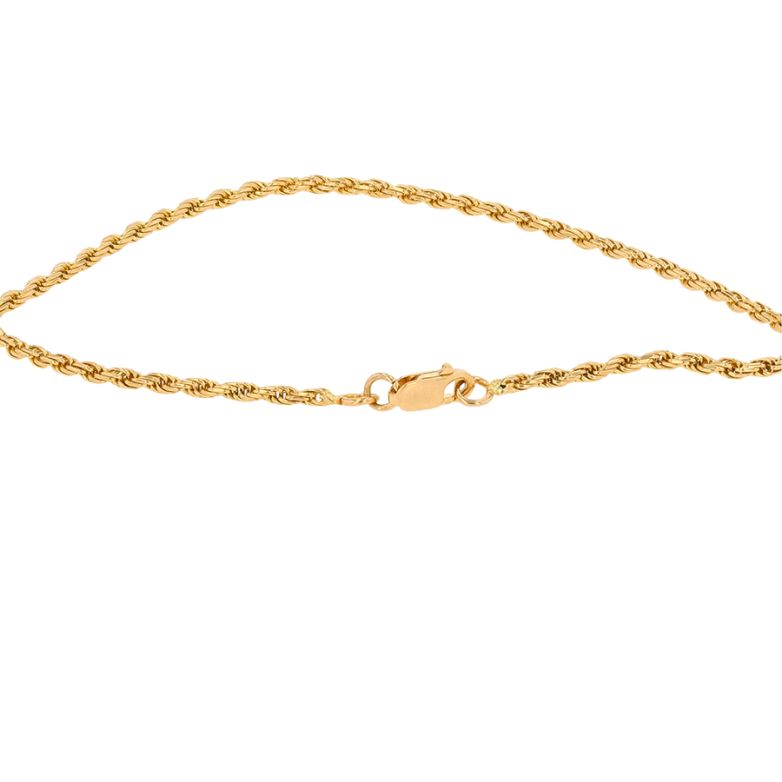 Yellow Gold Rope-Link...