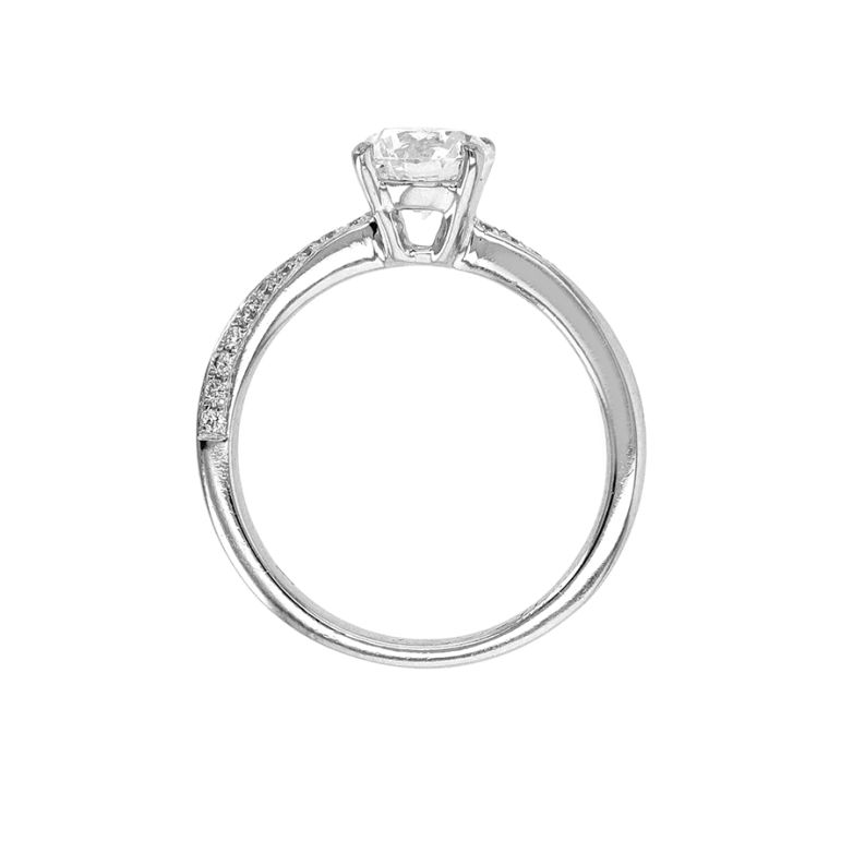 1.10-carat diamond...