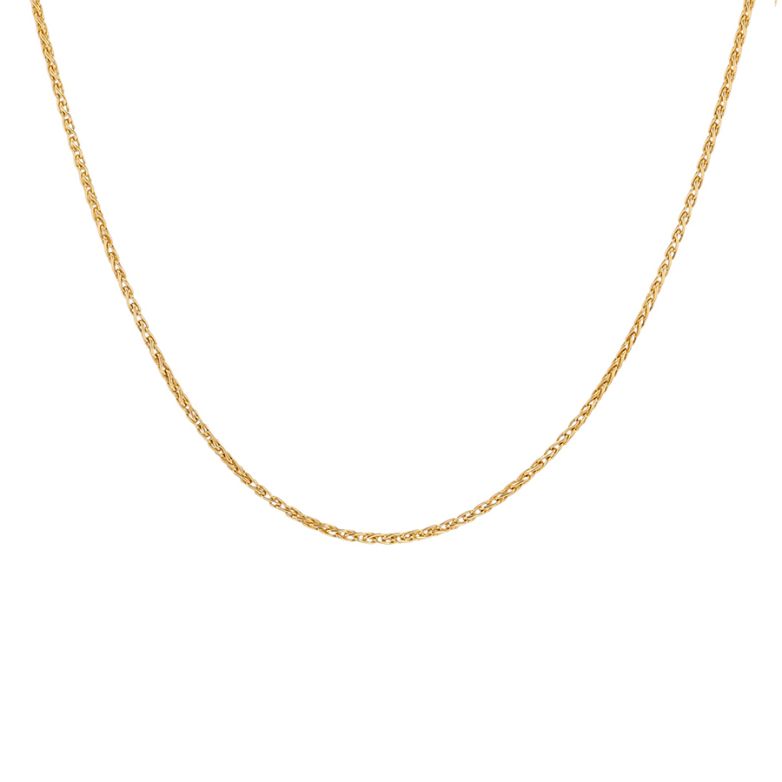 Yellow Gold Palm-Shaped...