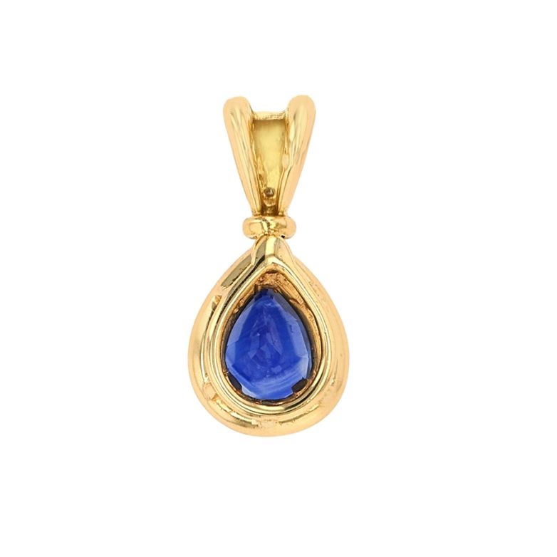 1.22-carat sapphire and...