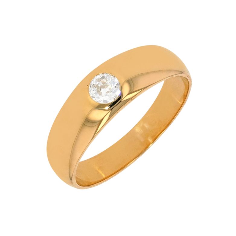 0.30-carat diamond...