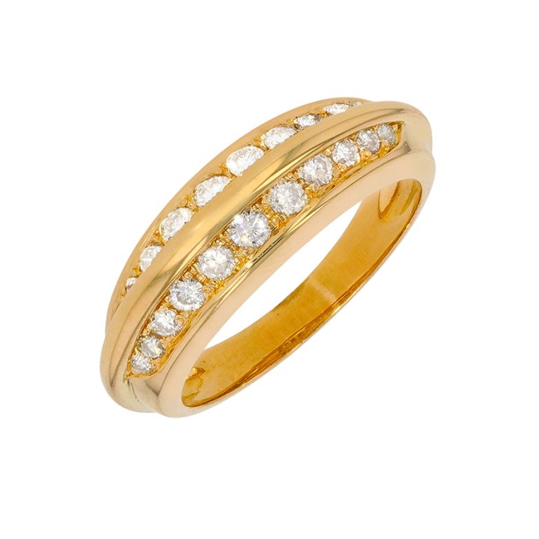 0.42-carat diamond ring,...