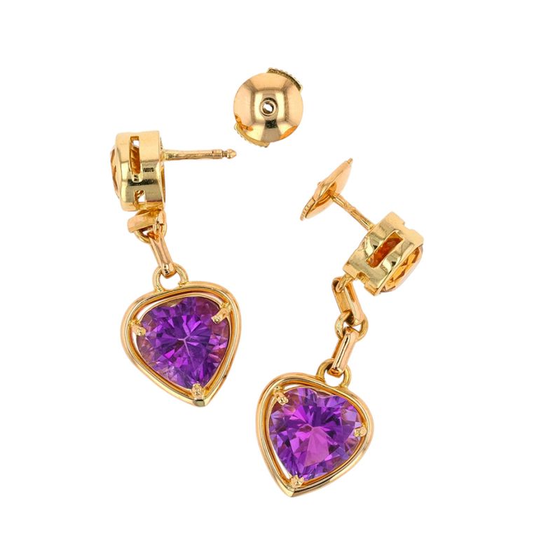Earrings with 5.16 carats...