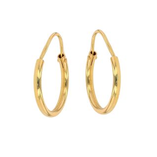 1.65g Yellow Gold Hoop...