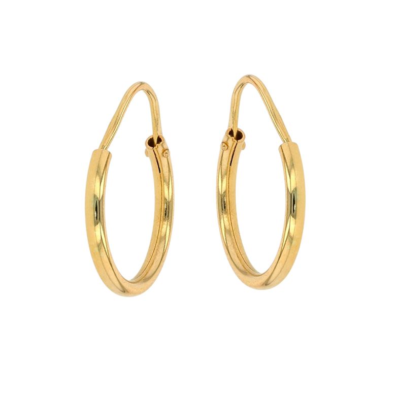1.65g Yellow Gold Hoop...