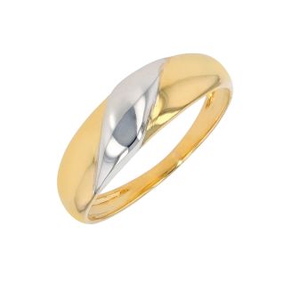 Two-Tone Gold Ring, 2.65 g